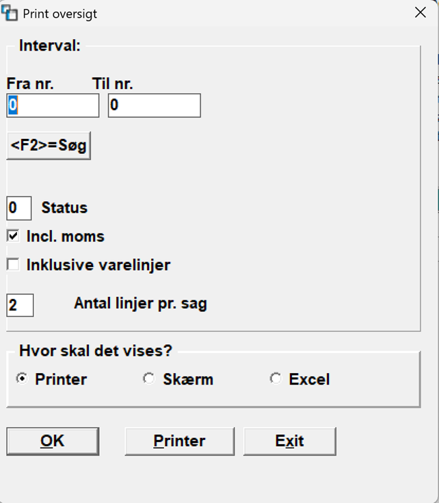 værktøjslinje